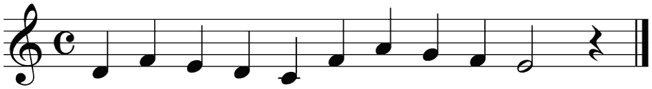 Notenbalk regel 1 (iso)