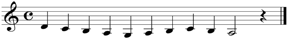 Notenbalk regel 5 (iso)