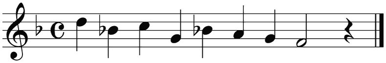 Notenbalk regel 5 (iso)