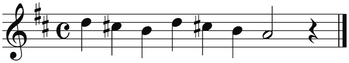 Notenbalk regel 2 (iso)