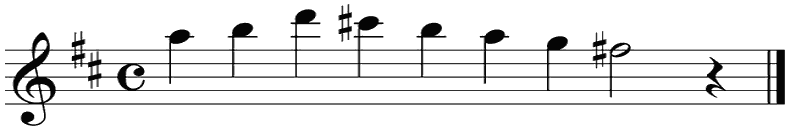 Notenbalk regel 7 (iso)