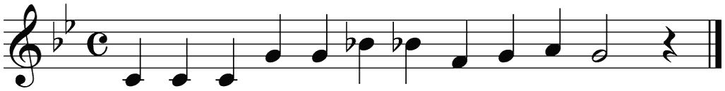 Notenbalk regel 1 (iso)