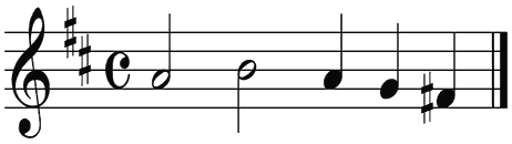 Notenbalk regel 7 (rit)