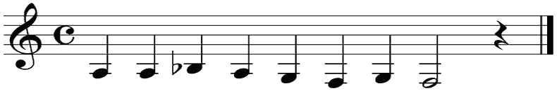 Notenbalk regel 8 (iso)