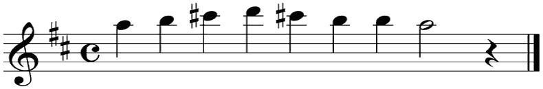Notenbalk regel 11 (iso)