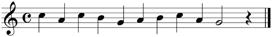 Notenbalk regel 2 (iso)