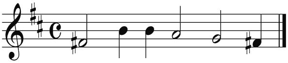 Notenbalk regel 7 (rit)