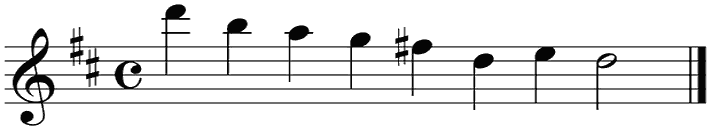 Notenbalk regel 8 (iso)